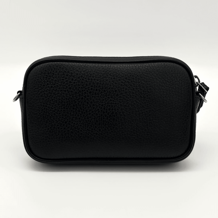 Gucci GG Marmont Black Leather Mini Camera Handbag - Lux Central