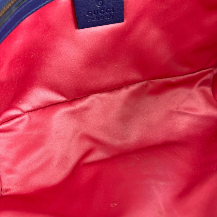 Gucci GG Marmont Blue Velvet Small Handbag - Lux Central