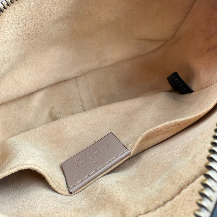 Gucci GG Marmont Dusty Pink Leather Mini Handbag - Lux Central