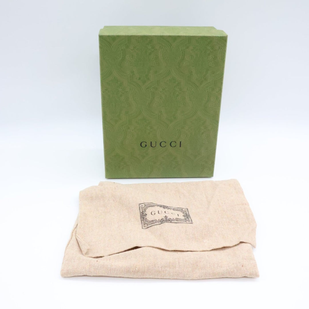 Gucci GG Marmont Flap Black Leather Super Mini Handbag - Lux Central