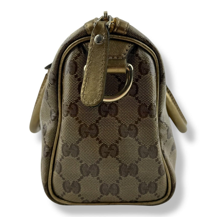 Gucci GG Mini Joy Boston Gold Handbag - Lux Central