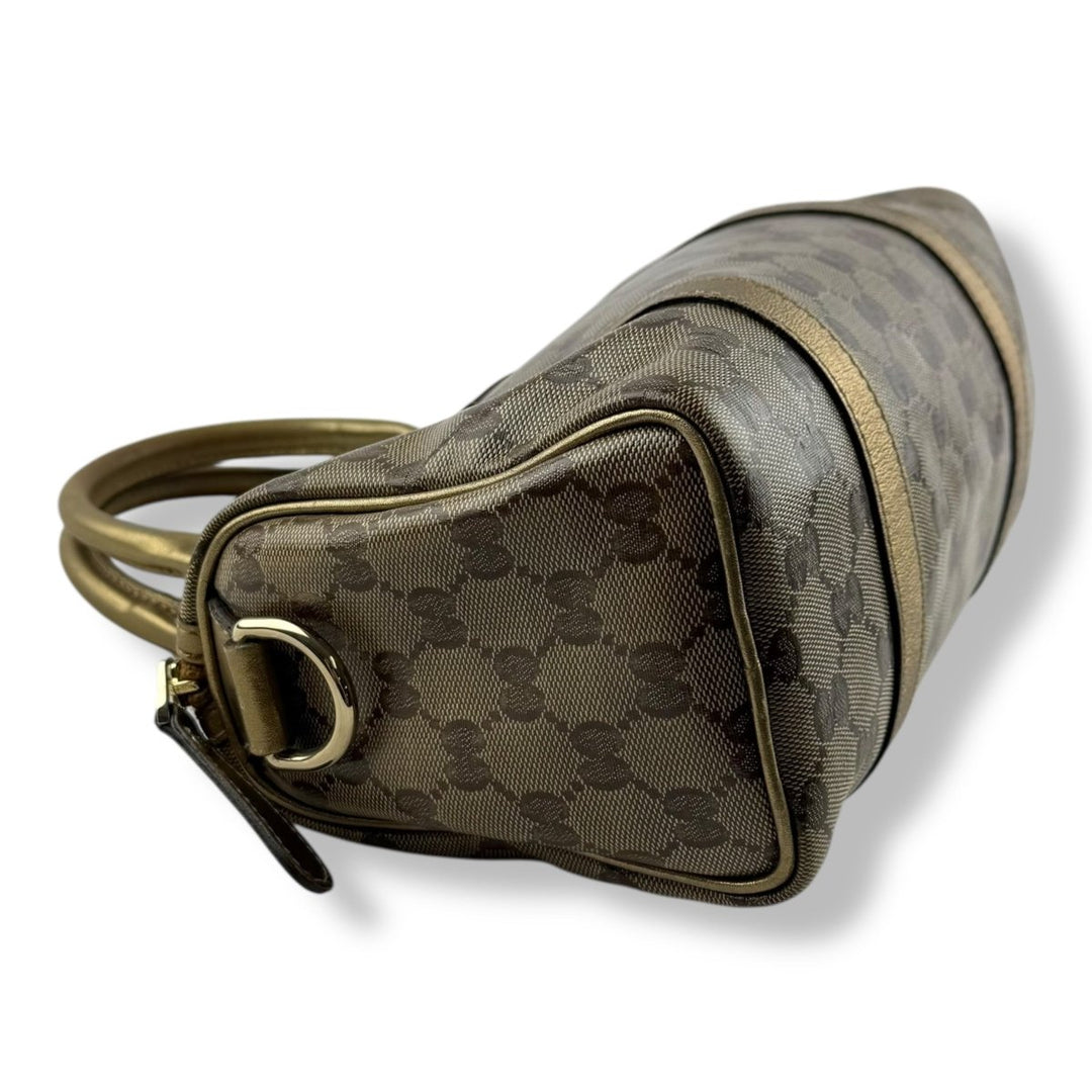 Gucci GG Mini Joy Boston Gold Handbag - Lux Central