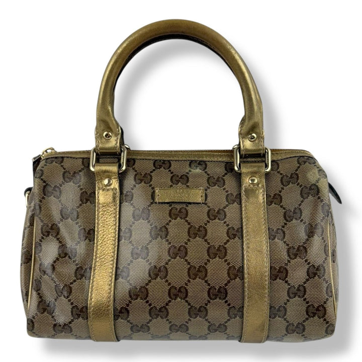 Gucci GG Mini Joy Boston Gold Handbag - Lux Central