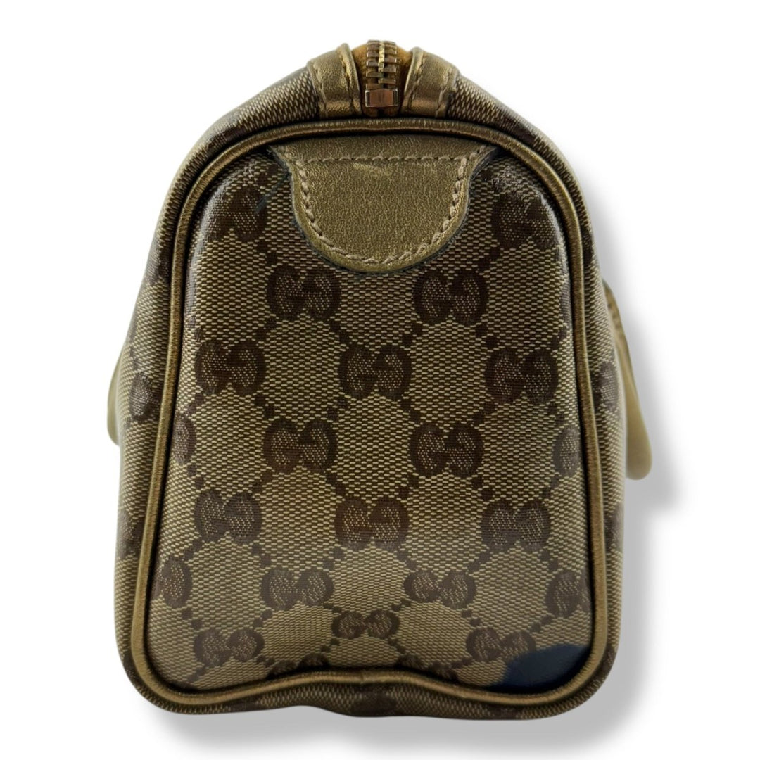 Gucci GG Mini Joy Boston Gold Handbag - Lux Central