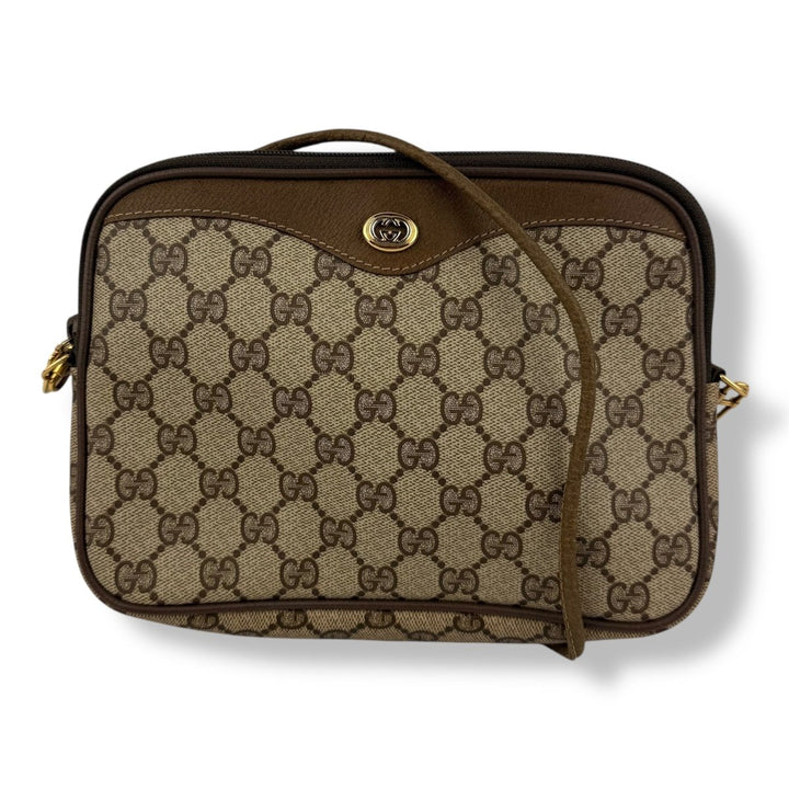 Gucci GG Monogram Beige Crossbody Bag - Lux Central