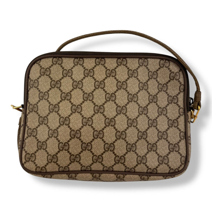Gucci GG Monogram Beige Crossbody Bag - Lux Central