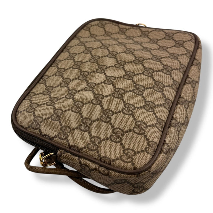 Gucci GG Monogram Beige Crossbody Bag - Lux Central