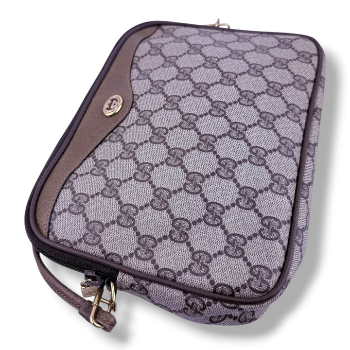 Gucci GG Monogram Beige Shoulder Bag - Lux Central