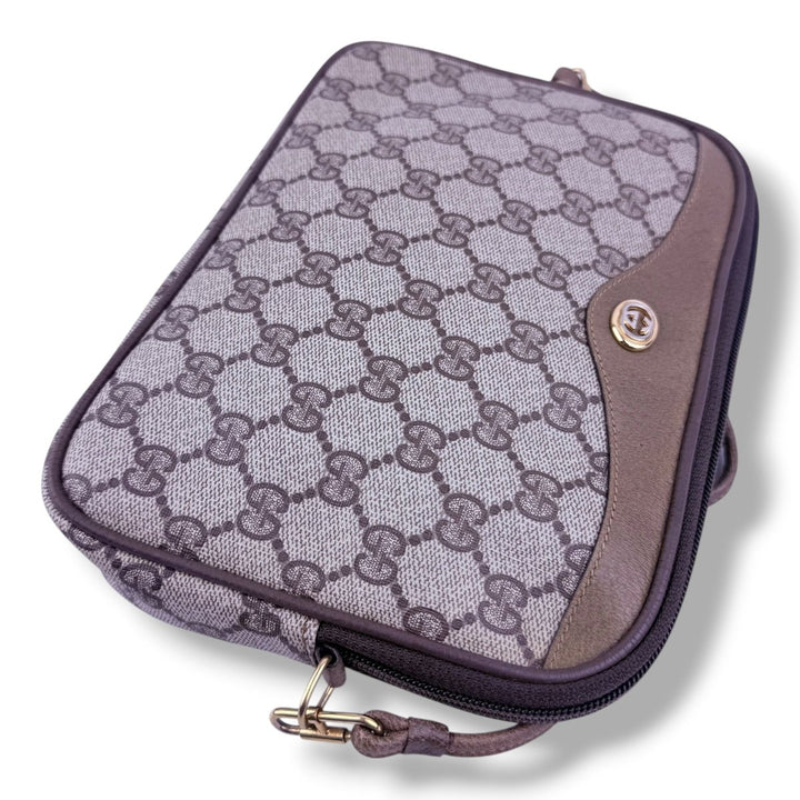 Gucci GG Monogram Beige Shoulder Bag - Lux Central