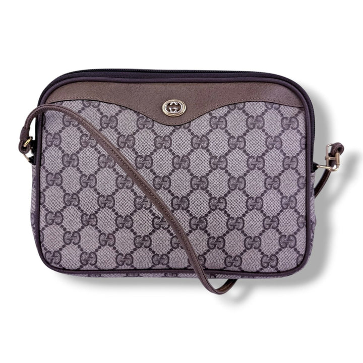 Gucci GG Monogram Beige Shoulder Bag - Lux Central