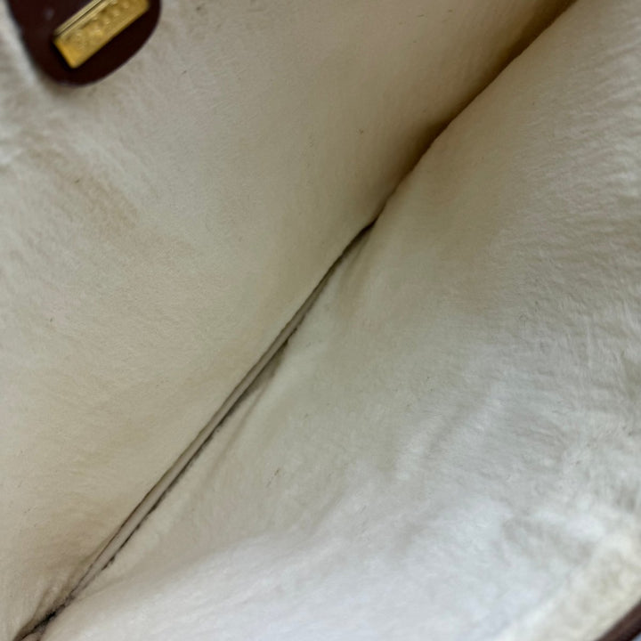 Gucci GG Monogram White Clutch Pouch Bag - Lux Central