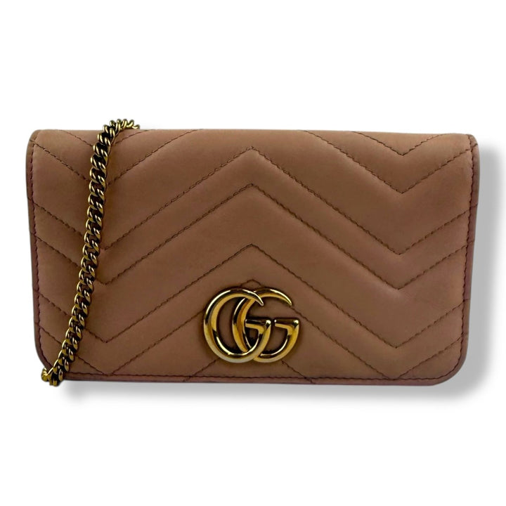 Gucci GG Pink Marmont WOC Handbag - Lux Central