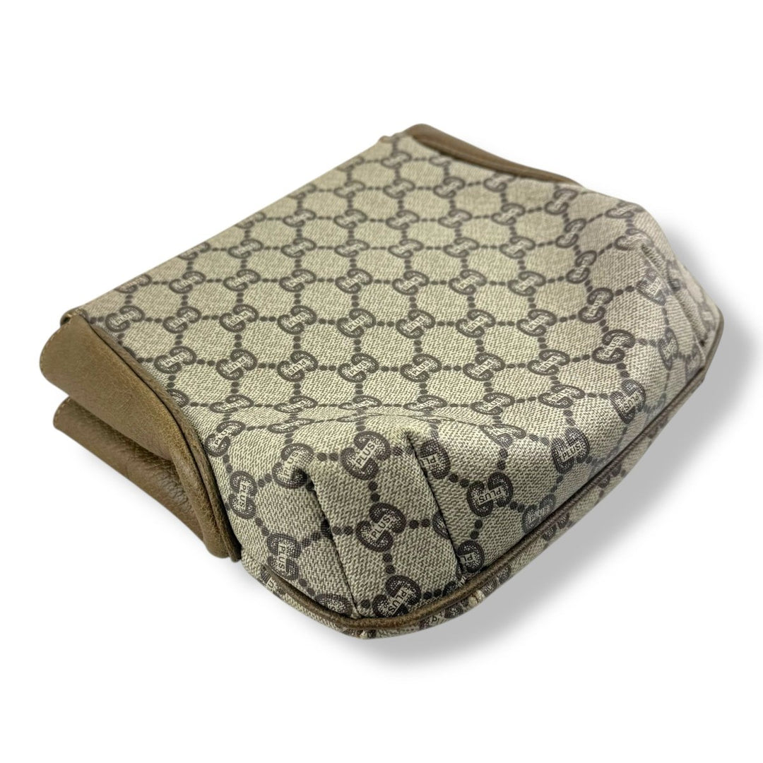 Gucci GG Plus Beige Shoulder Crossbody Bag - Lux Central