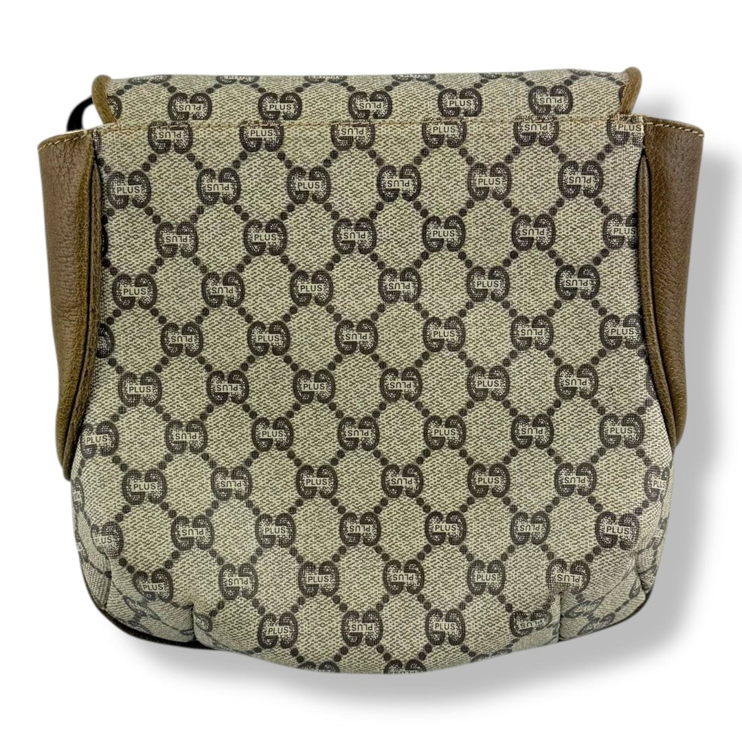 Gucci GG Plus Beige Shoulder Crossbody Bag - Lux Central