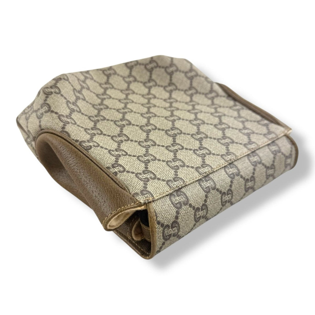 Gucci GG Plus Beige Shoulder Crossbody Bag - Lux Central