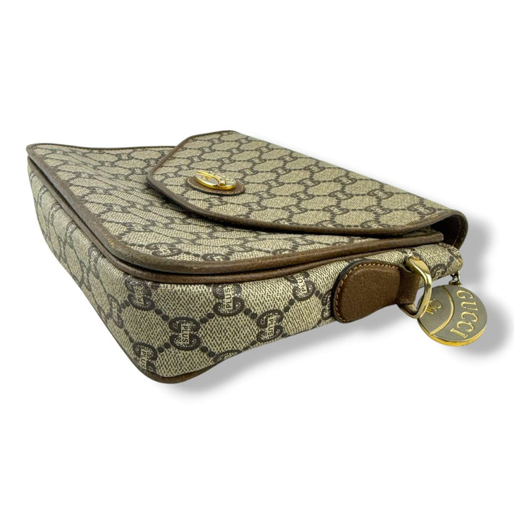 Gucci GG Plus Canvas Beige Crossbody Bag - Lux Central