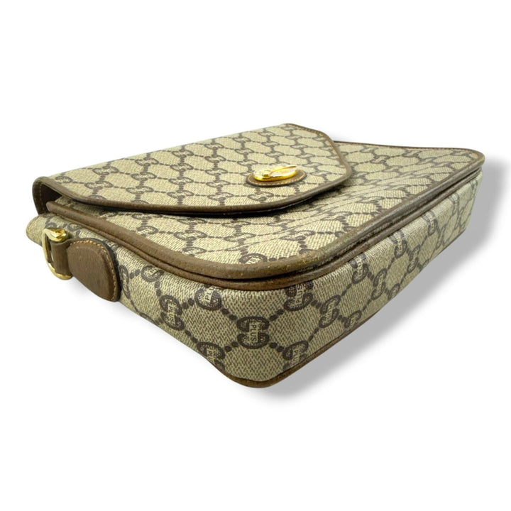 Gucci GG Plus Canvas Beige Crossbody Bag - Lux Central