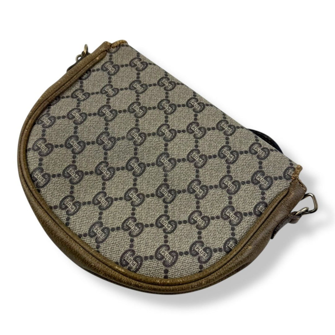 Gucci GG Plus Canvas Beige Shoulder Crossbody Bag - Lux Central