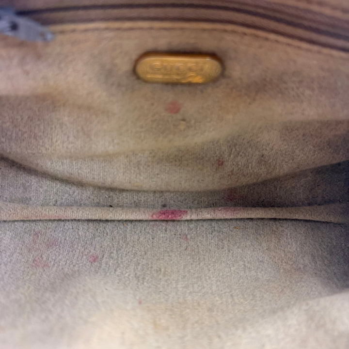 Gucci GG Plus Canvas Beige/Grey Crossbody Bag - Lux Central