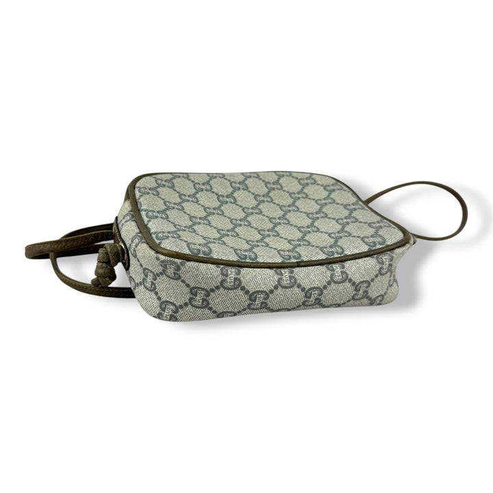 Gucci GG Plus Canvas Beige/Grey Crossbody Bag - Lux Central