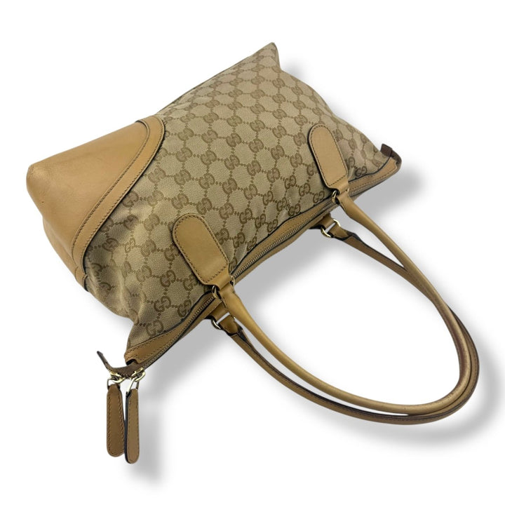 Gucci GG Princy Beige Monogram Handbag - Lux Central