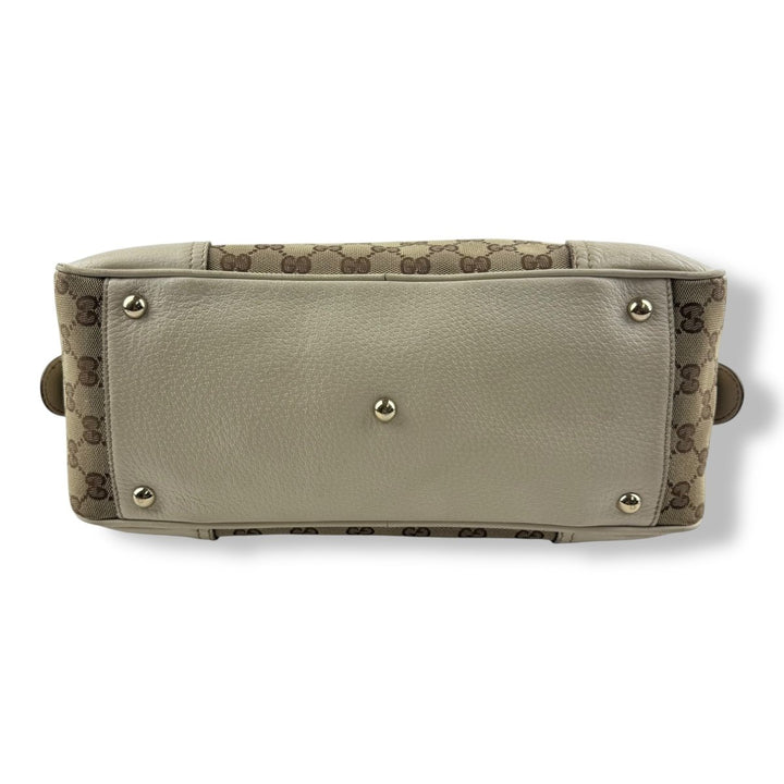 Gucci GG Princy Beige Monogram Handbag - Lux Central