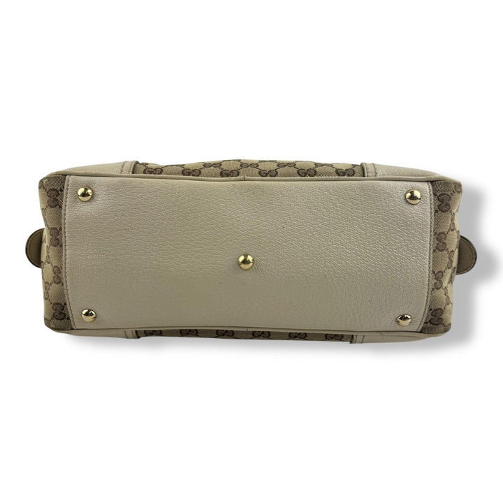 Gucci GG Princy Beige Monogram Handbag - Lux Central