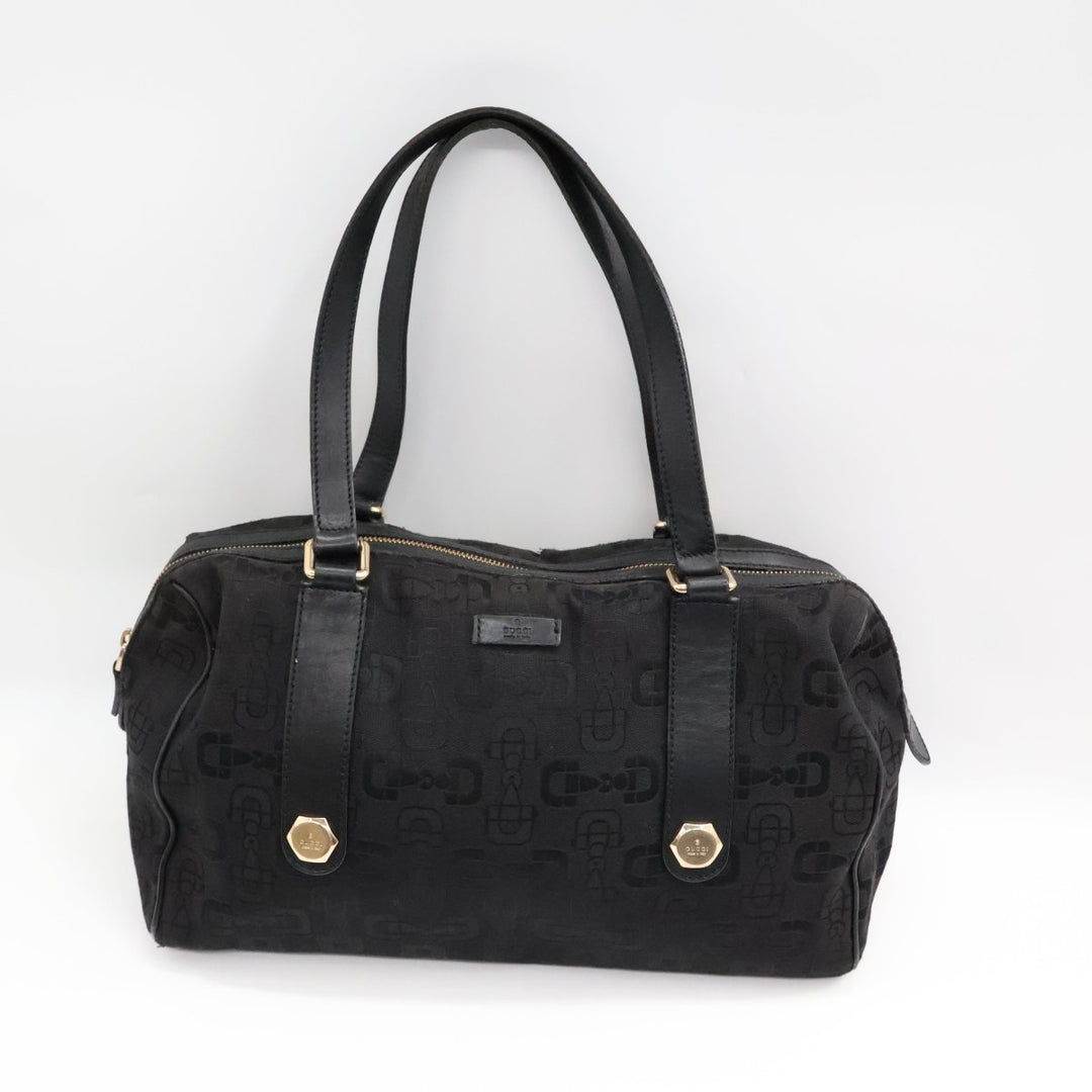Gucci GG Small Black Charmy Tote Handbag - Lux Central
