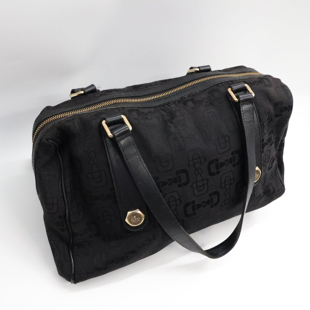 Gucci GG Small Black Charmy Tote Handbag - Lux Central