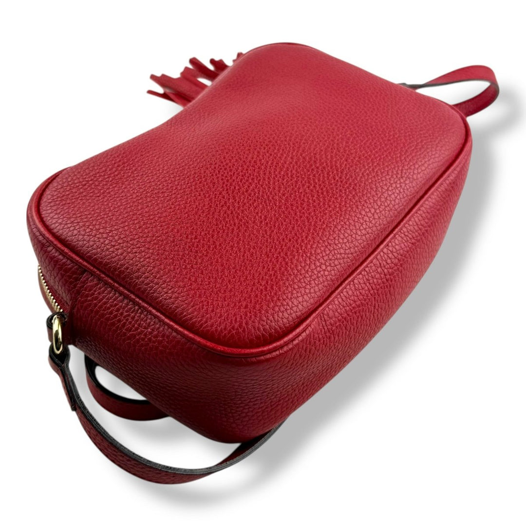 Gucci GG Soho Red Crossbody Handbag - Lux Central