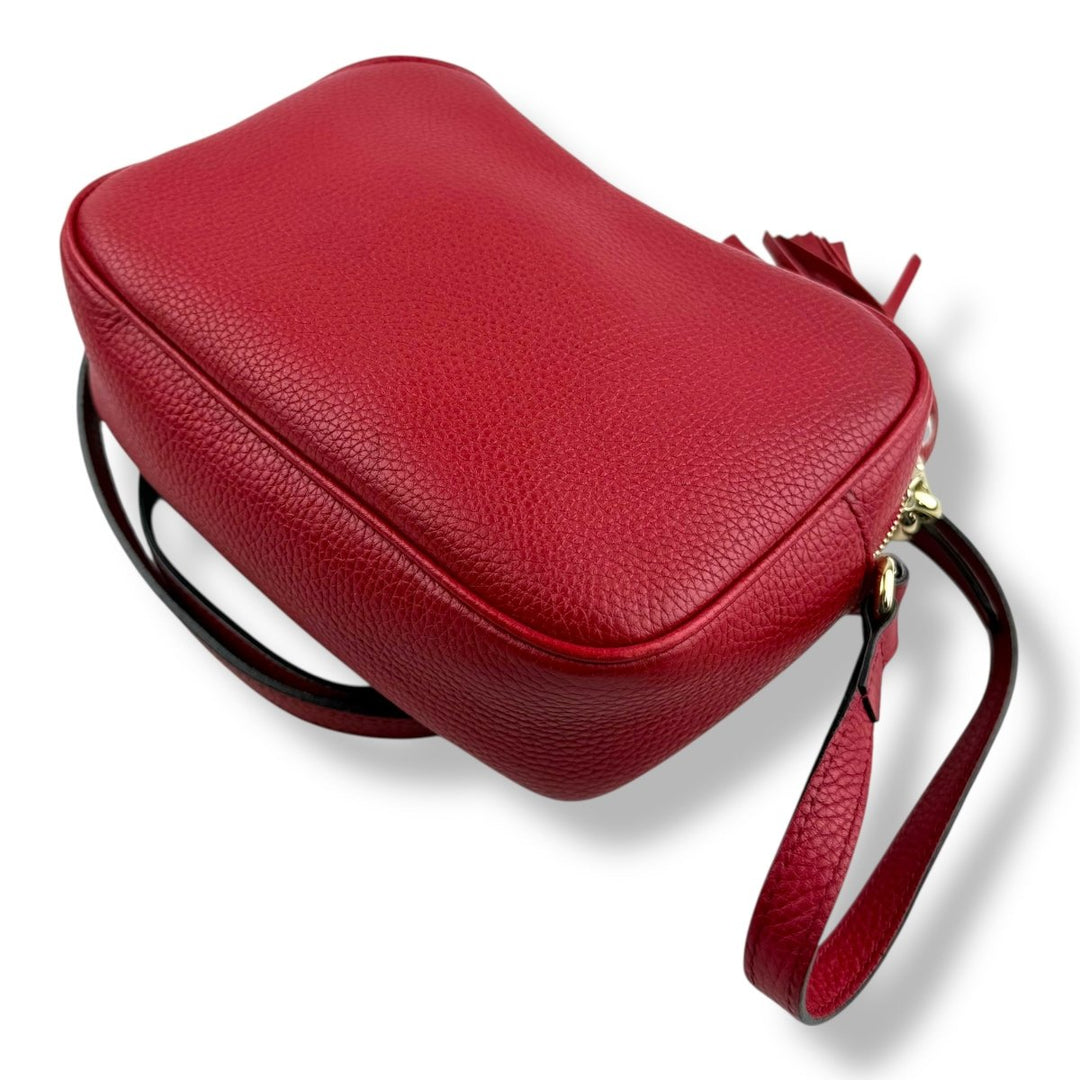 Gucci GG Soho Red Crossbody Handbag - Lux Central