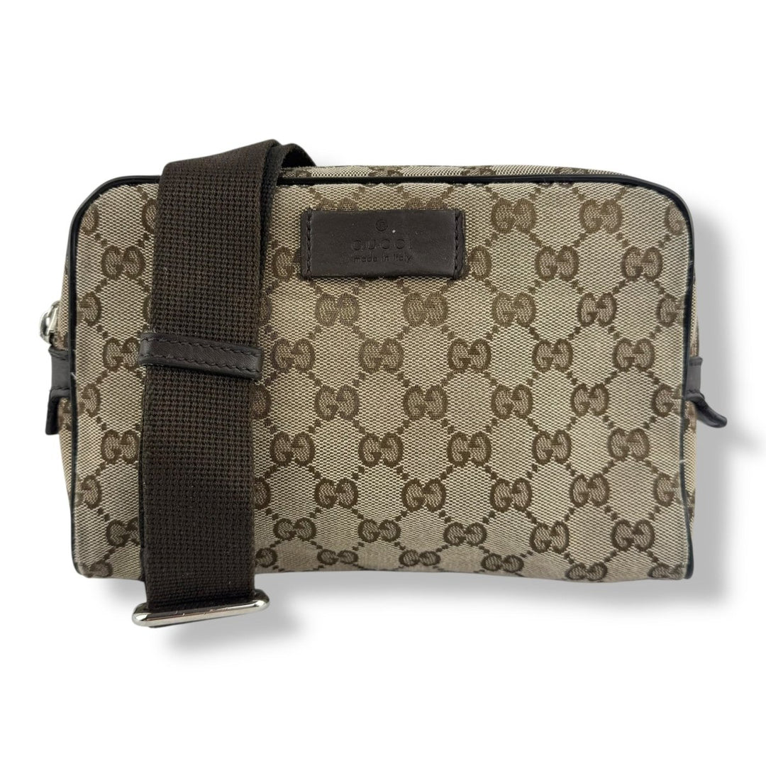 Gucci GG Supreme Beige Belt Bag - Lux Central