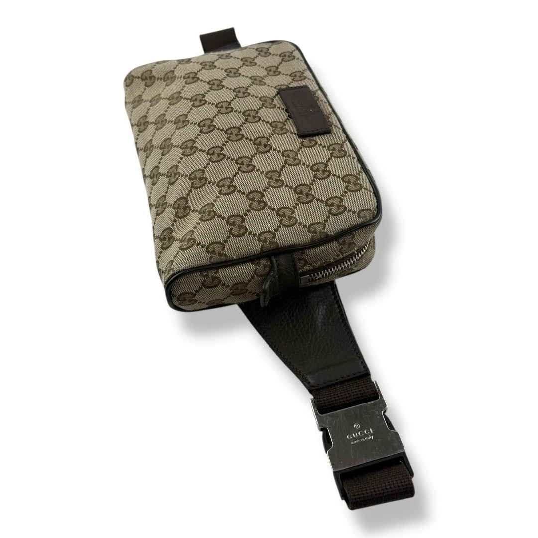 Gucci GG Supreme Beige Belt Bag - Lux Central