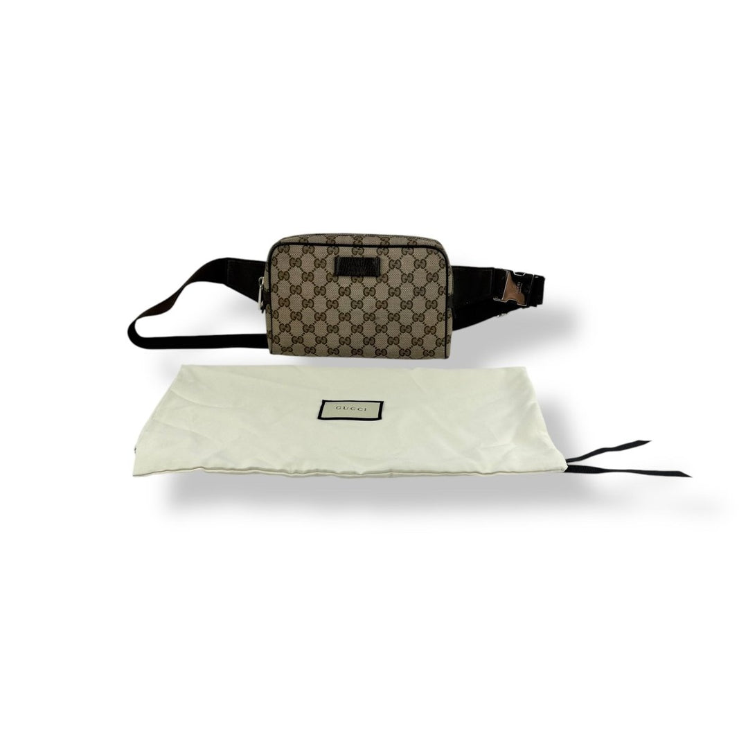 Gucci GG Supreme Beige Belt Bag - Lux Central