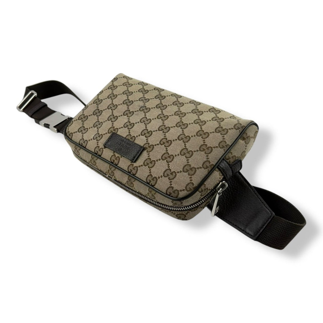Gucci GG Supreme Beige Belt Bag Lux Central
