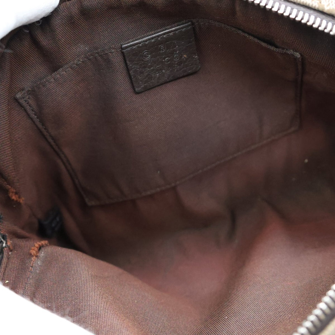 Gucci GG Supreme Beige Belt Messenger Bag - Lux Central