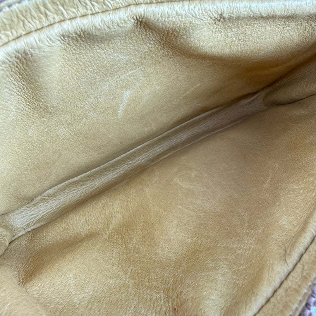 Gucci GG Supreme Beige Micro Shoulder Handbag - Lux Central