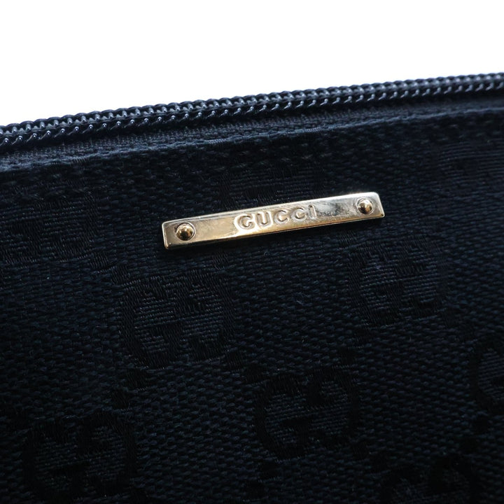 Gucci GG Supreme Black Boat Pochette Handbag - Lux Central