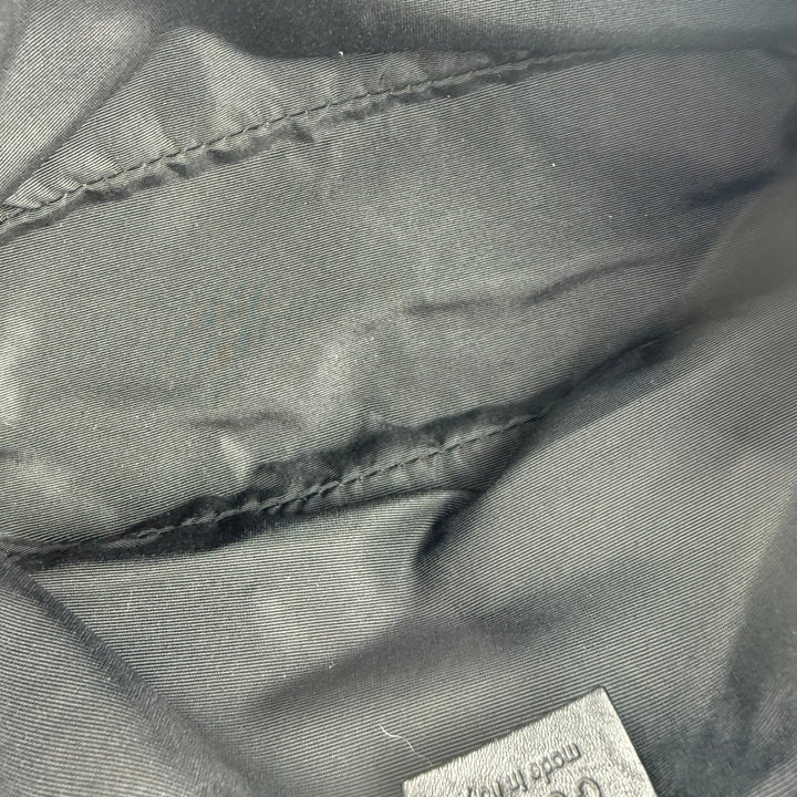 Gucci GG Supreme Grey/Black Boat Pochette Handbag - Lux Central