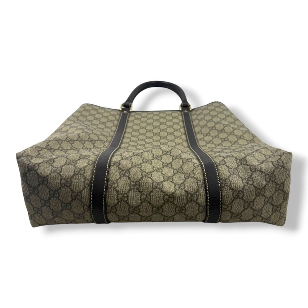 Gucci GG Supreme Joy Beige Tote Handbag - Lux Central
