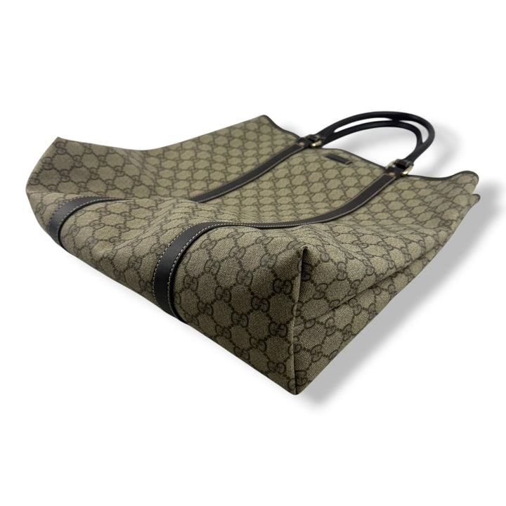Gucci GG Supreme Joy Beige Tote Handbag - Lux Central