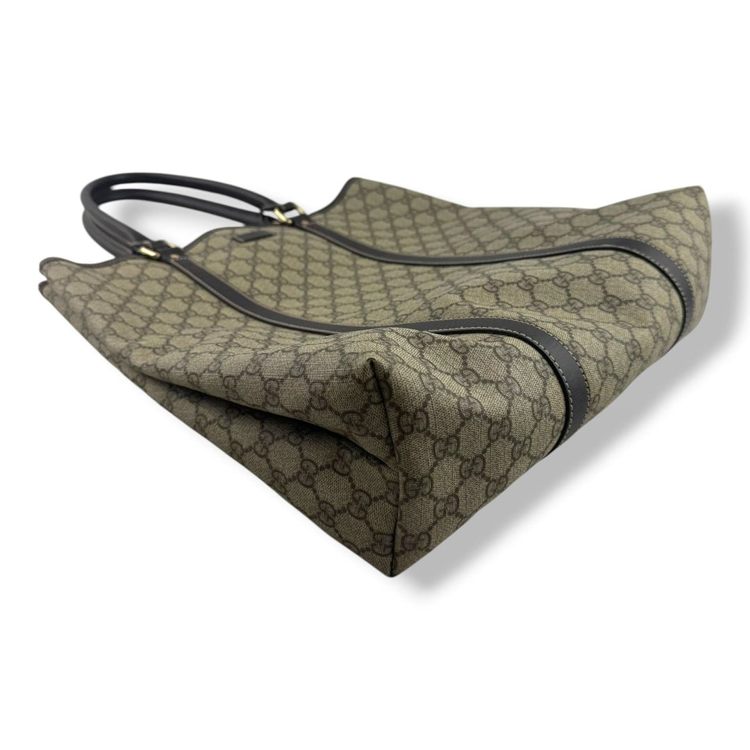 Gucci GG Supreme Joy Beige Tote Handbag - Lux Central