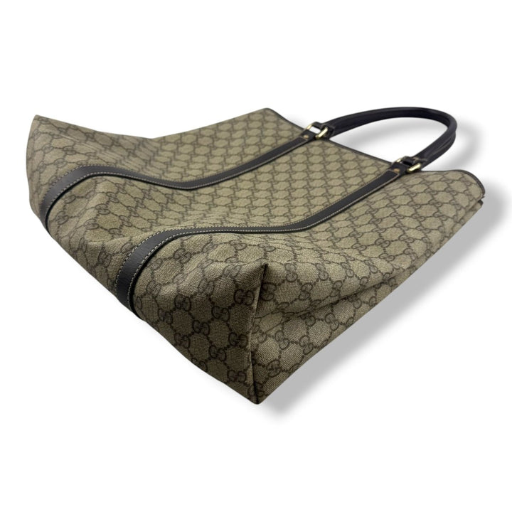 Gucci GG Supreme Joy Beige Tote Handbag - Lux Central