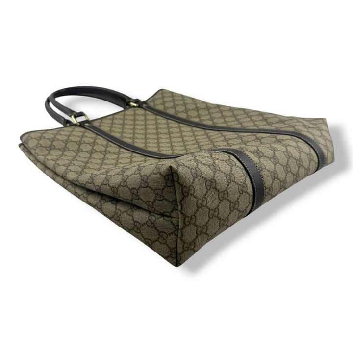 Gucci GG Supreme Joy Beige Tote Handbag - Lux Central