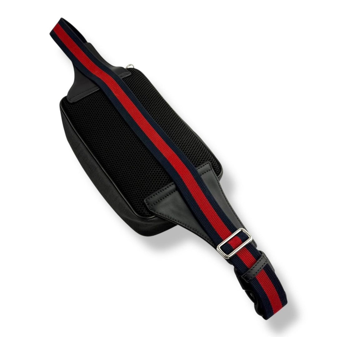 Gucci GG Supreme Monogram Black Belt Bag - Lux Central