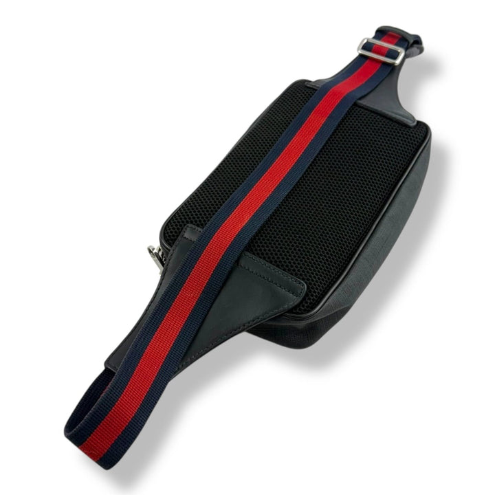 Gucci GG Supreme Monogram Black Belt Bag - Lux Central
