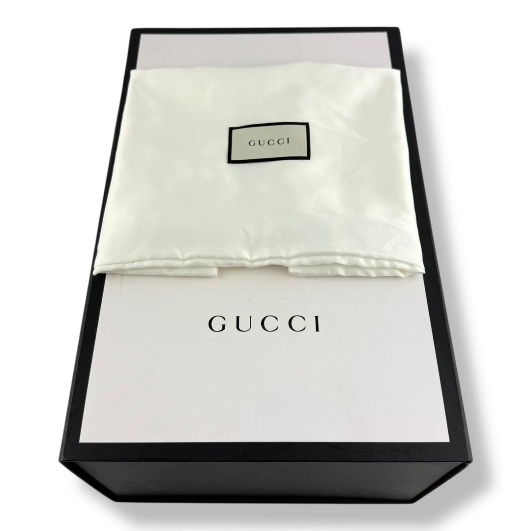 Gucci GG Supreme Monogram Black Belt Bag - Lux Central