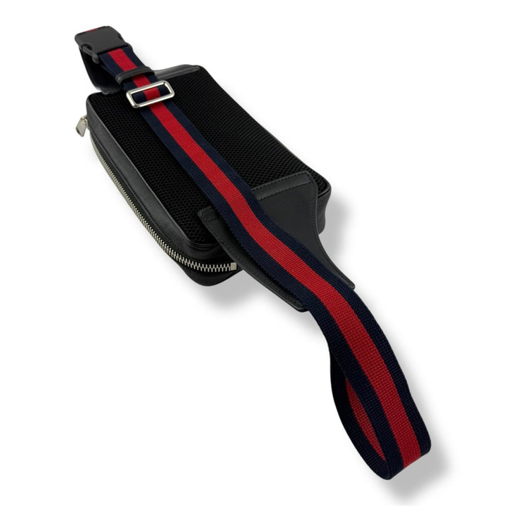 Gucci GG Supreme Monogram Black Belt Bag - Lux Central