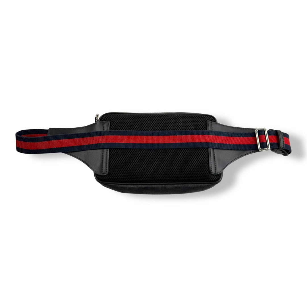 Gucci GG Supreme Monogram Black Belt Bag - Lux Central