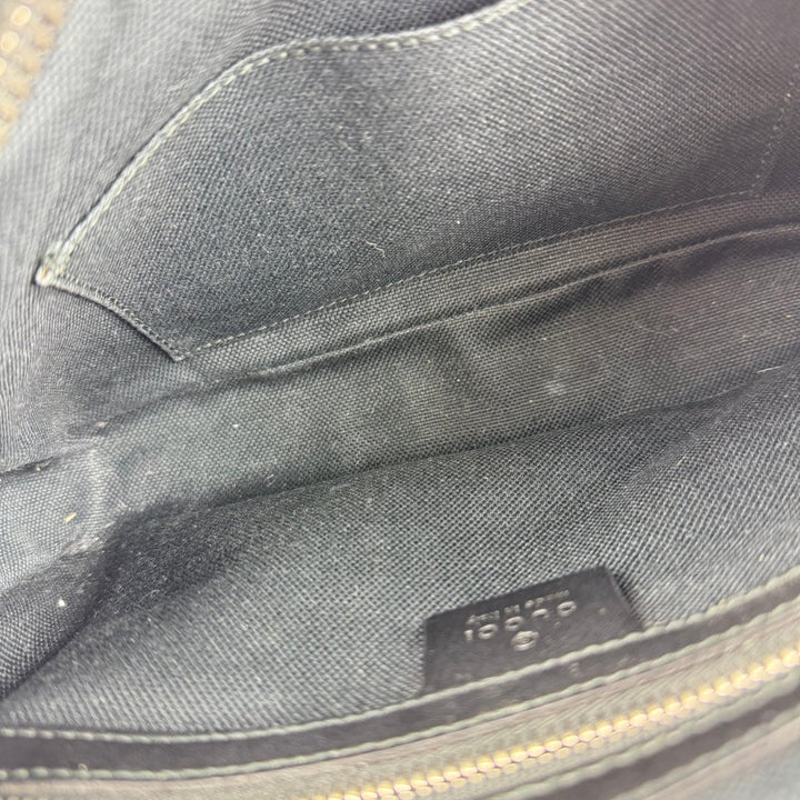 Gucci GG Supreme Monogram Black Belt Bag - Lux Central